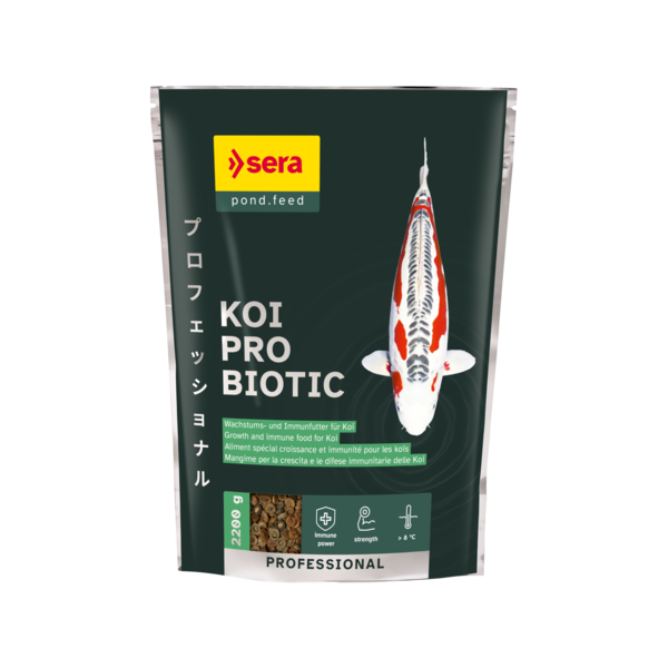 Bassin de jardin : 2KG SERA KOI ALL SEASONS PROBIOTIC, Nourriture Serapond