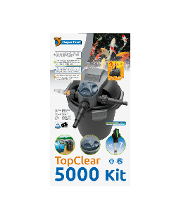 Bassin de jardin : SuperFish TOPCLEAR KIT 5000 UVC-7W, Kit Superfish