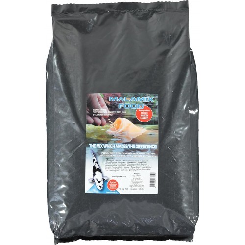 Bassin de jardin : Malamix Food 10kg en 6mm, Nourriture MALAMIX