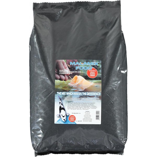 Bassin de jardin : Malamix Food 10kg en 6mm, Nourriture MALAMIX