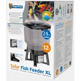 Bassin de jardin : DISTRIBUTEUR NOURRITURE 12L SOLAR FISH FEEDER TAILLE XL, Distributeur automatique