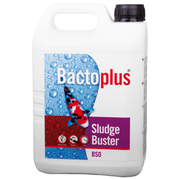 Bassin de jardin : Bactoplus Sludge Buster BSO (vase et bactéries) 2500ml, Traitements BACTOPLUS