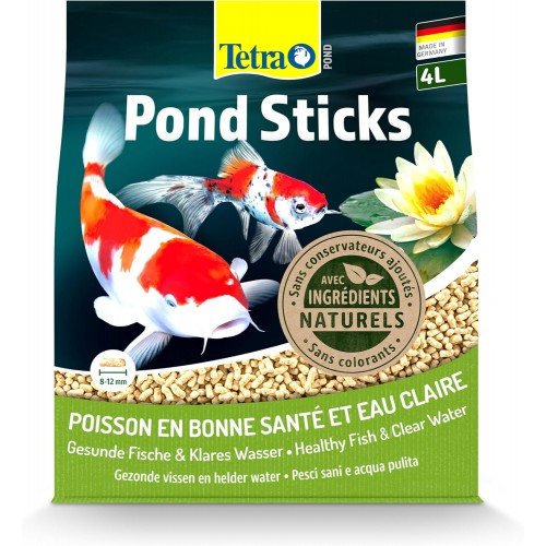 Bassin de jardin : TETRA POND STICK 4 L, Nourriture TETRA POND