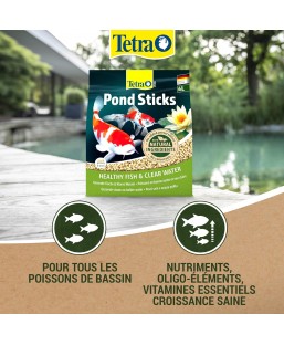 Bassin de jardin : TETRA POND STICK 4 L, Nourriture TETRA POND