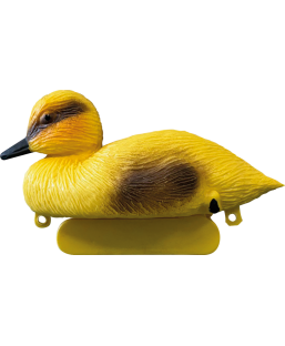 Bassin de jardin : SF DECO BIRD PETIT CANARD JAUNE (7x5.5x7cm), Figurines