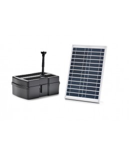 Bassin de jardin : Pontec PondoRell 1500 UVC Solar, Pompe de bassin PONTEC