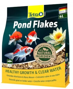 Bassin de jardin : TETRA POND FLAKES 4L, Nourriture TETRA POND