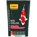 Bassin de jardin : SERA KOI Professional spirulina spécial couleurs 500g, Nourriture Serapond