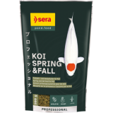 Bassin de jardin : SERA KOI Professional printemps/ automne 500G, Nourriture Serapond