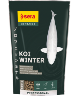 Bassin de jardin : SERA KOI Professional HIVER 500g, Nourriture Serapond