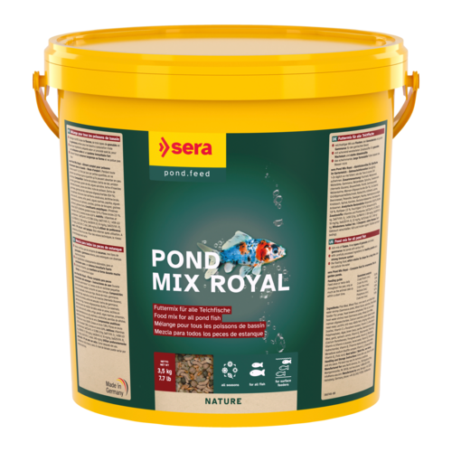 Bassin de jardin : Sera Pond Mix Royal 21L (3.5kg), Nourriture Serapond