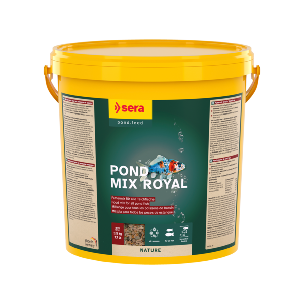 Bassin de jardin : Sera Pond Mix Royal 21L (3.5kg), Nourriture Serapond