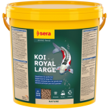 Bassin de jardin : SERA Koi Royal large 21L (5.80 KG), Nourriture Serapond