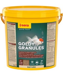 Bassin de jardin : Sera goldy granules 10L (2,9 kg), Nourriture Serapond