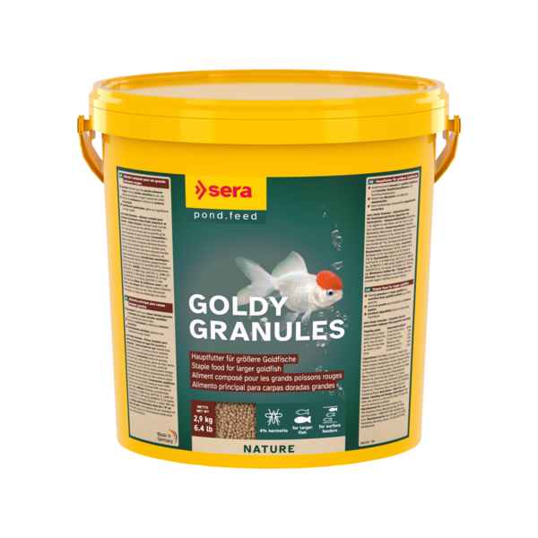 Bassin de jardin : Sera goldy granules 10L (2,9 kg), Nourriture Serapond