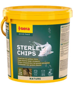 Bassin de jardin : SERA esturgeons chips XXL 3.8L (1.7kg), Nourriture Serapond