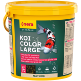 Bassin de jardin : Sera KOI COLOR large 3.8L (980g), Nourriture Serapond