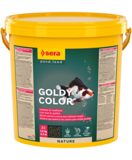 Bassin de jardin : SERA POND GOLDY COLOR 10L (3.8kG), Nourriture Serapond