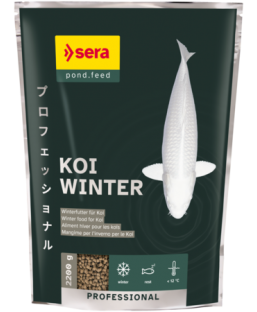 Bassin de jardin : SERA KOI Professional hiver 2.2kg, Nourriture Serapond