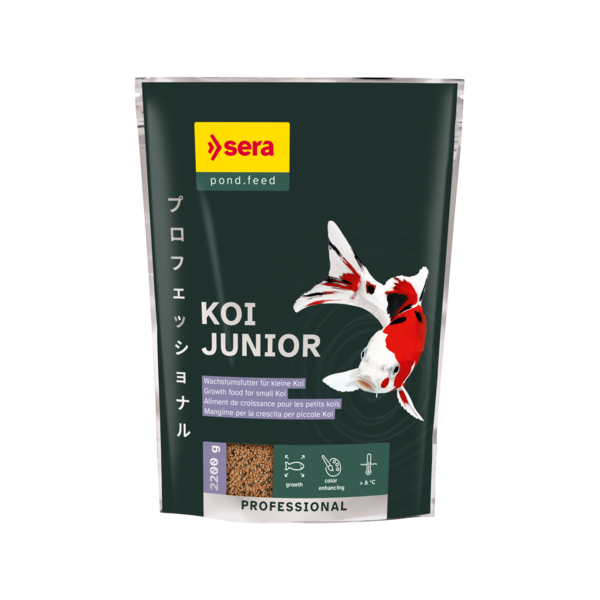 Bassin de jardin : Koi Junior All Seasons Probiotic 2.2kg, Nourriture Serapond