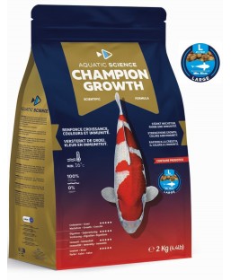 Bassin de jardin : Aquatic Science Champion Growth LARGE 2kg, Nourriture Ichi Food-Aquatic Science