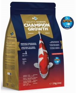 Bassin de jardin : Aquatic Science Champion Growth LARGE 5kg, Nourriture Ichi Food-Aquatic Science