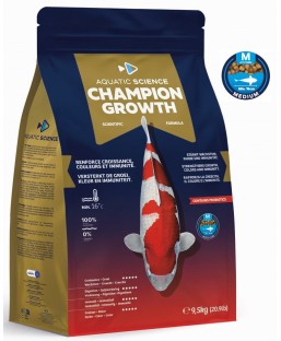 Bassin de jardin : Aquatic Science Champion Growth MEDIUM 9,5kg, Nourriture Ichi Food-Aquatic Science