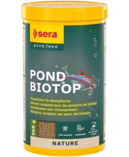 Bassin de jardin : sera Pond Biotop poissons de riviere 1L (560g), Poissons rouges et autres poissons de bassin