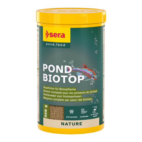 Bassin de jardin : sera Pond Biotop poissons de riviere 1L (560g), Poissons rouges et autres poissons de bassin