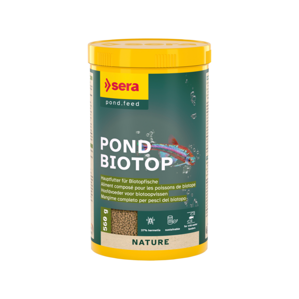 Bassin de jardin : sera Pond Biotop poissons de riviere 1L (560g), Poissons rouges et autres poissons de bassin