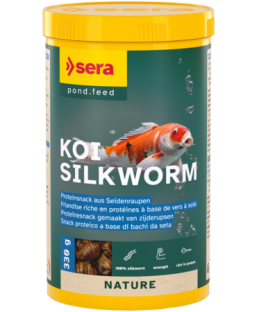 Bassin de jardin : sera Koi Silkworm 1L (330g), Nourriture Serapond