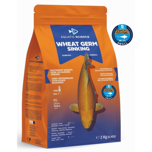 Bassin de jardin : Aquatic Science WEATH GERM COULANT SMALL 2kg, Nourriture Ichi Food-Aquatic Science