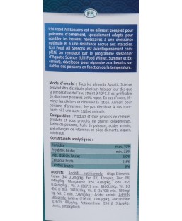 Bassin de jardin : Aquatic Science All Seasons SMALL 2Kg, Nourriture Ichi Food-Aquatic Science