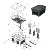 Filtre Bassin OASE - Biosmart 20000 - Pièces Détachées
