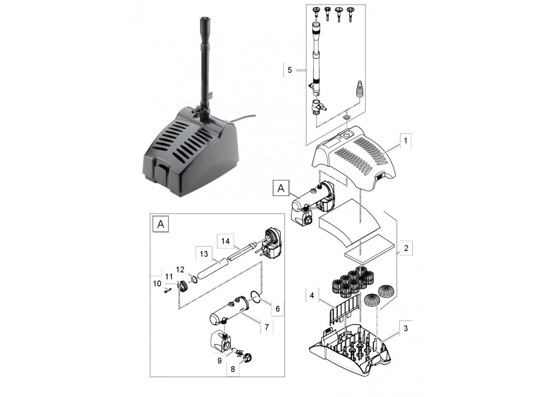 Pompe Pondorell 5000 PONTEC