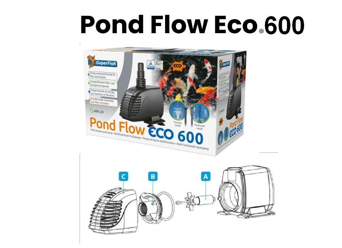 Pompe pond flow eco 600 Superfish