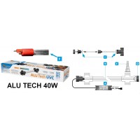 Pièces détachées pour le stérilisateur UV ALU TECH 40W de Superfish