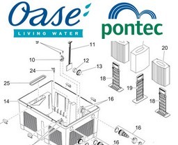 Pièces filtres OASE ou PONTEC